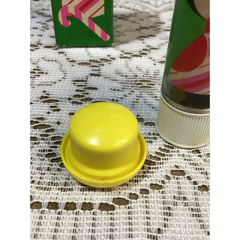 Vintage Avon Small World Lipkins French Mint Lip Pomade NOS Original Box USA